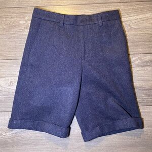 EUC ALICE ROI Vintage(?) 100% Wool Trouser Shorts with Cuffs 9” Inseam